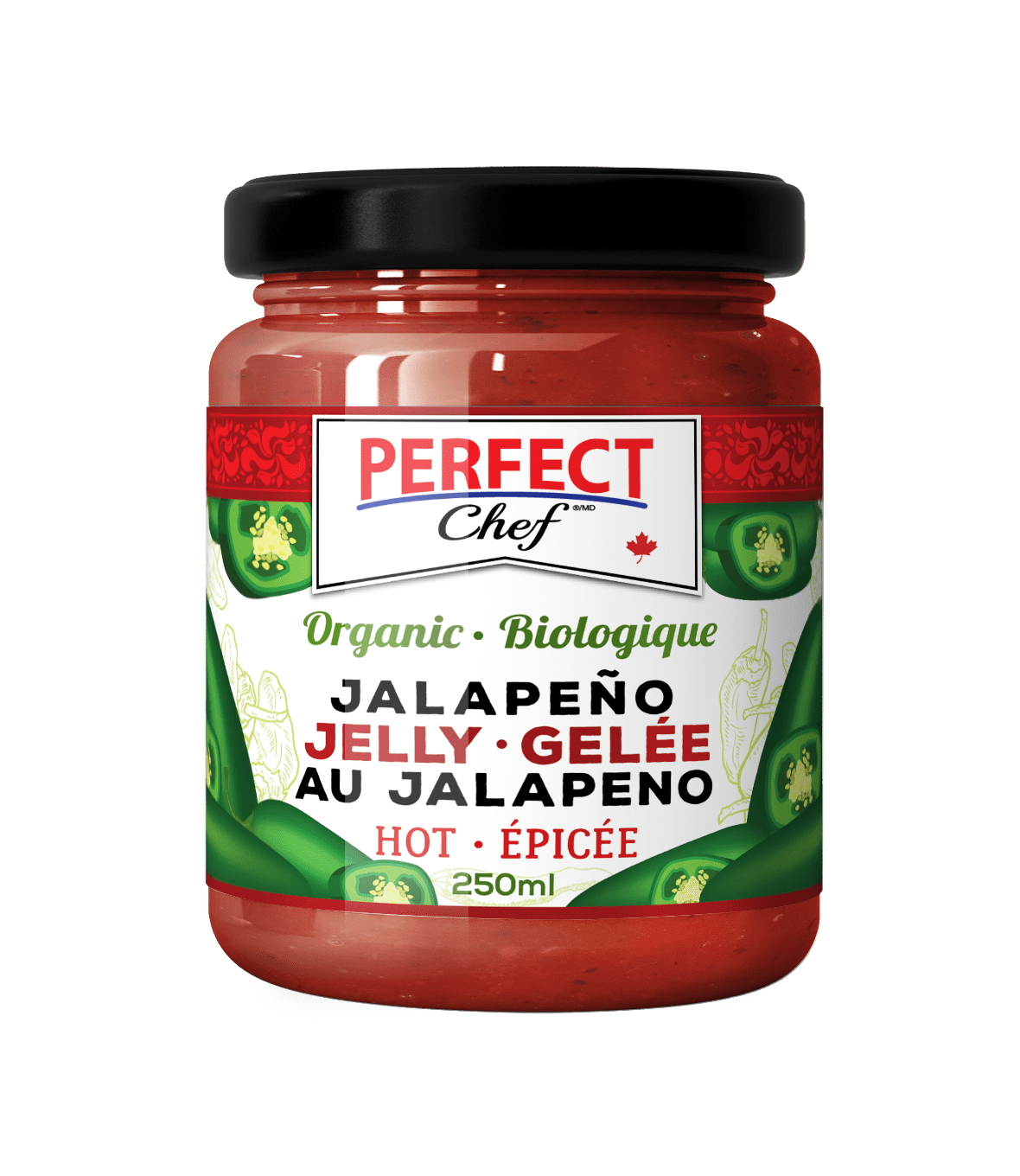 Perfect Chef Organic Jalapeno Pepper Jelly