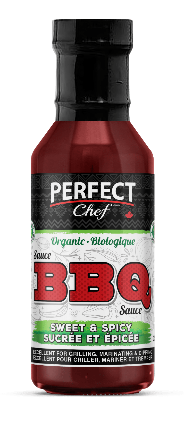 Perfect Chef Organic Sweet & Spicy BBQ Sauce