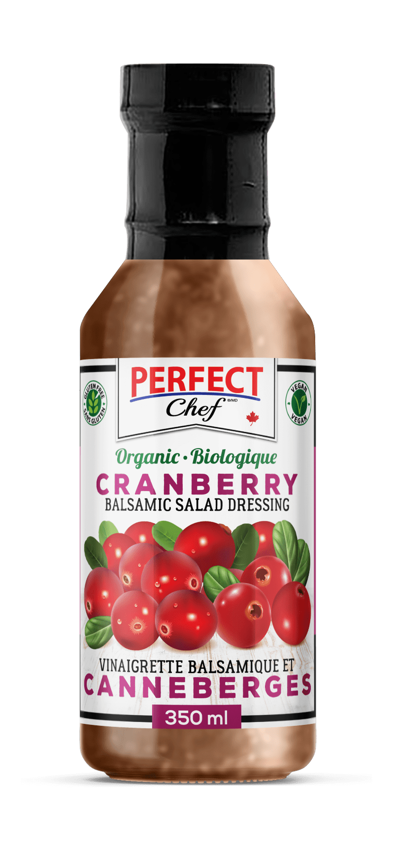 Perfect Chef Organic Balsamic Cranberry Dressing