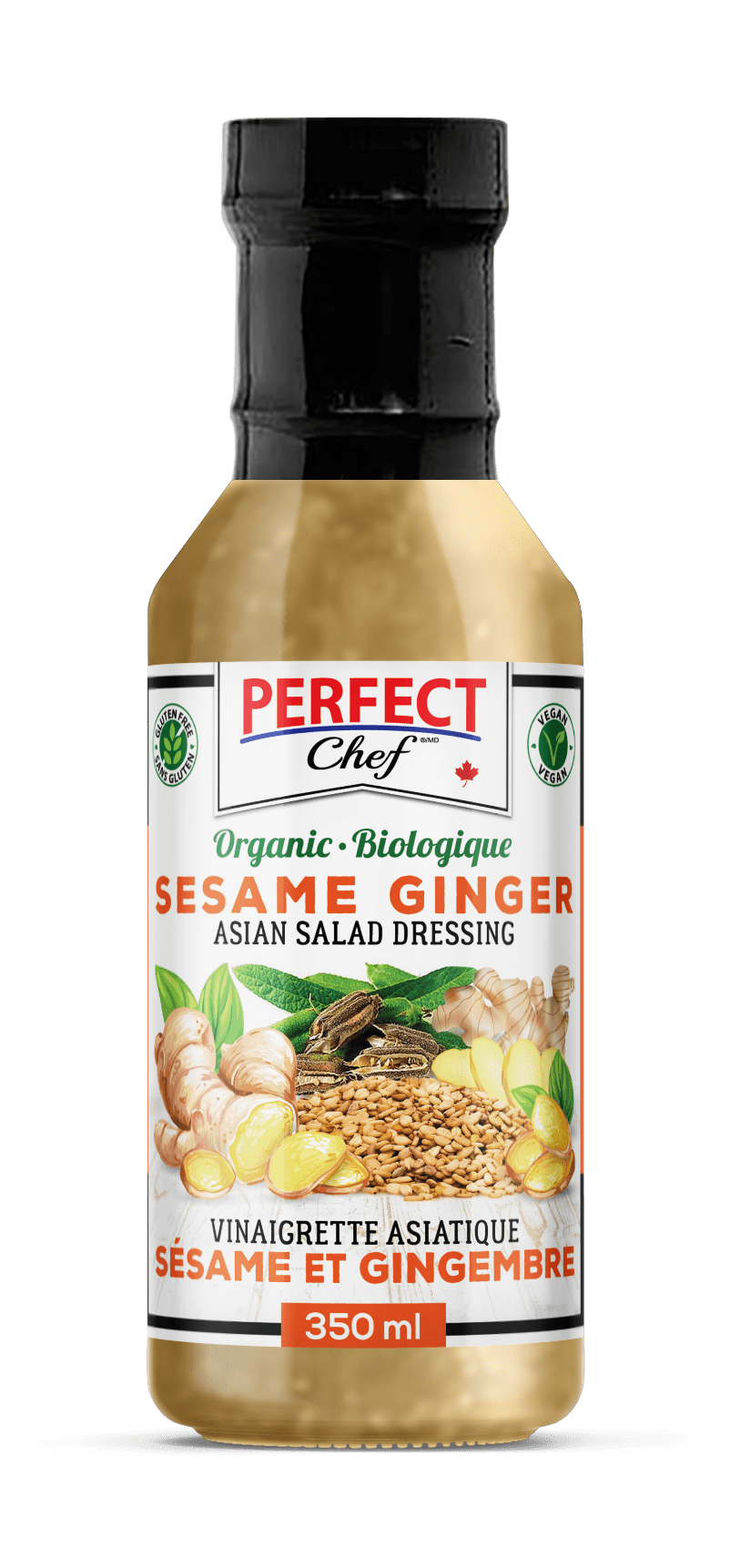 Perfect Chef Organic Sesame Ginger Dressing