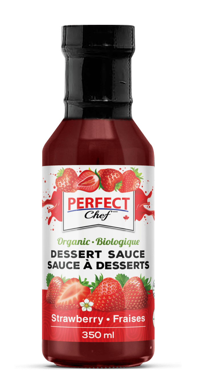 Perfect Chef Organic Strawberry Dessert Sauce