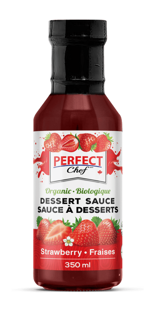 Perfect Chef Organic Strawberry Dessert Sauce