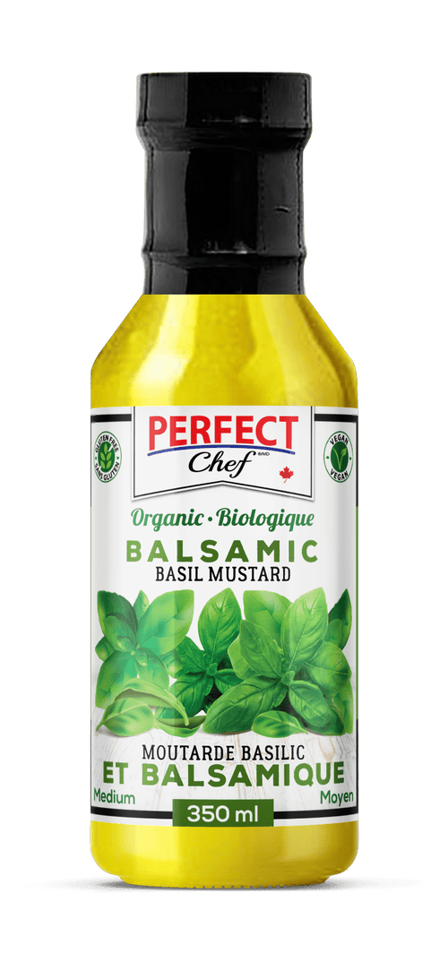 Perfect Chef Organic Balsamic Basil Mustard