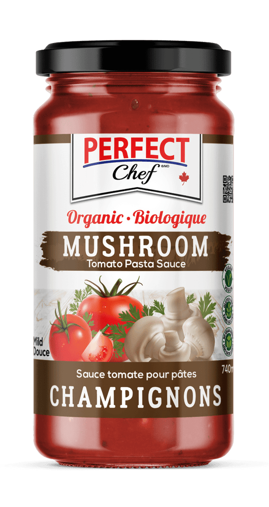 Perfect Chef Organic Mushroom Pasta Sauce
