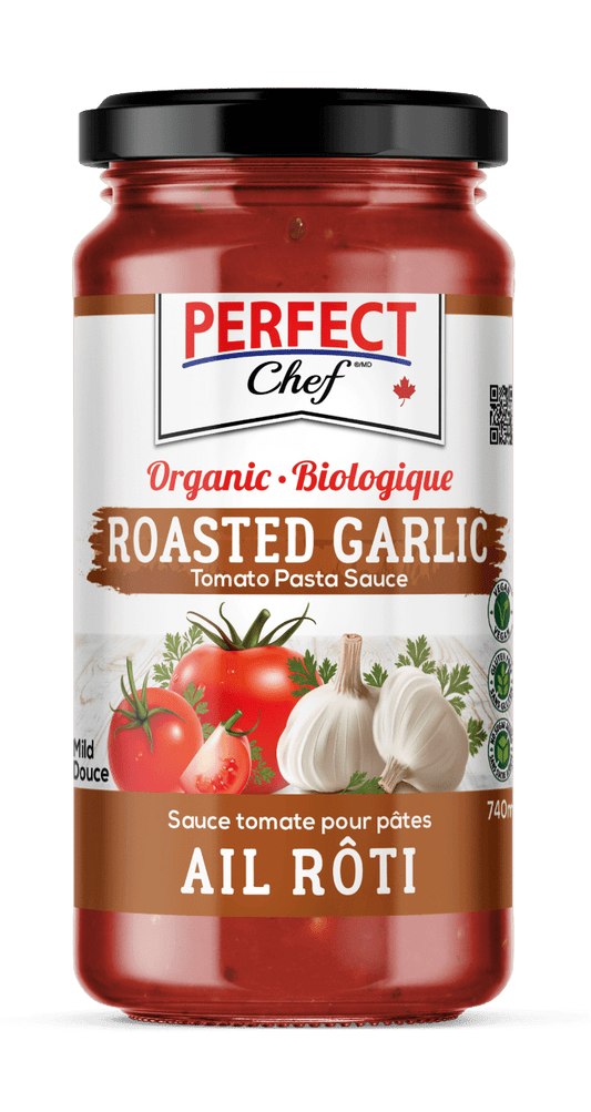 Perfect Chef Organic Roasted Garlic Pasta Sauce