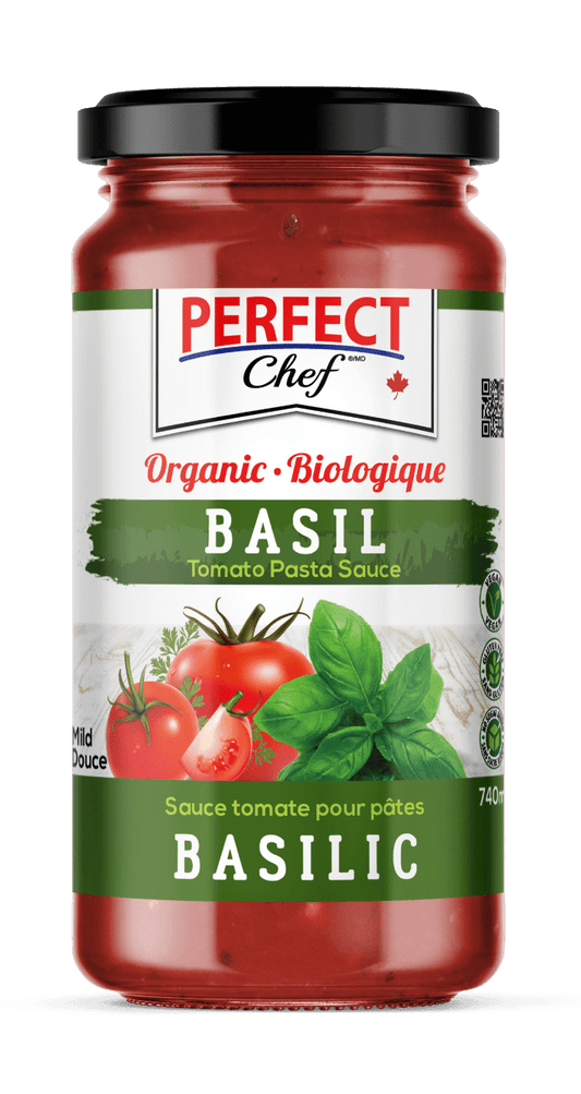 Perfect Chef Organic Basil Pasta Sauce