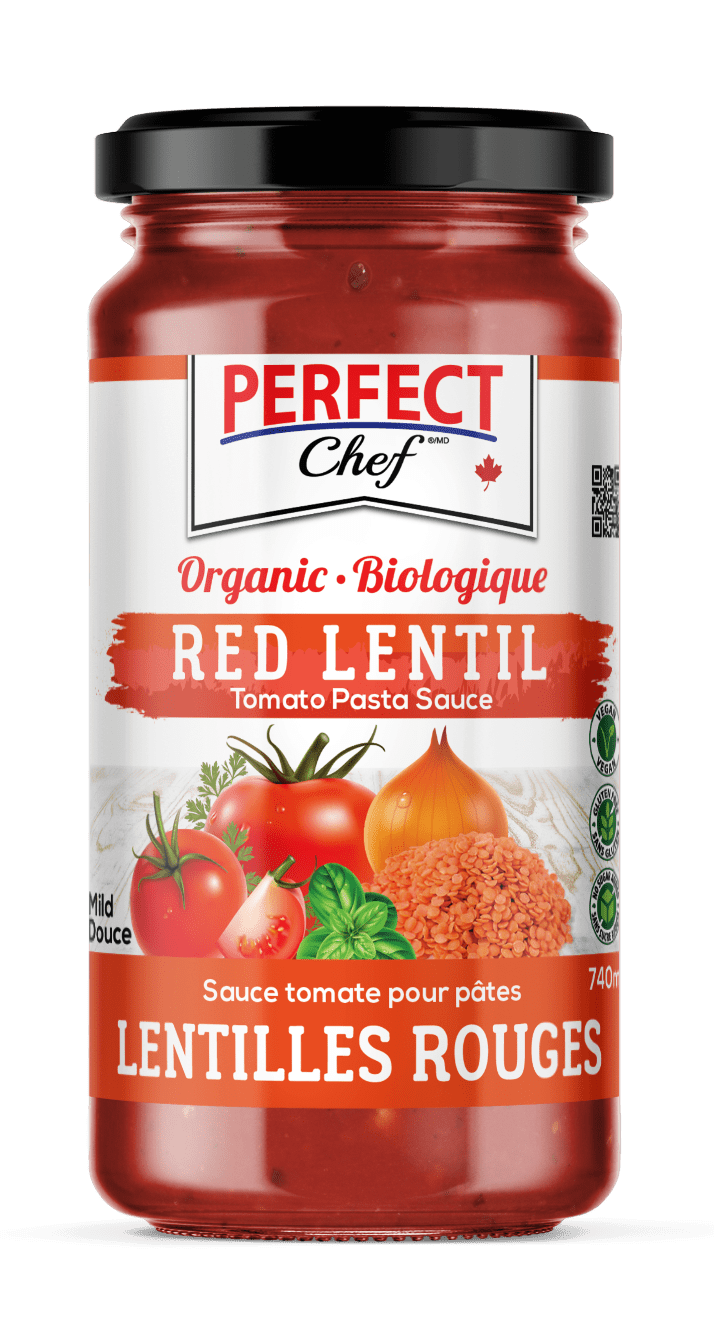 Perfect Chef Organic Red Lentil Pasta Sauce