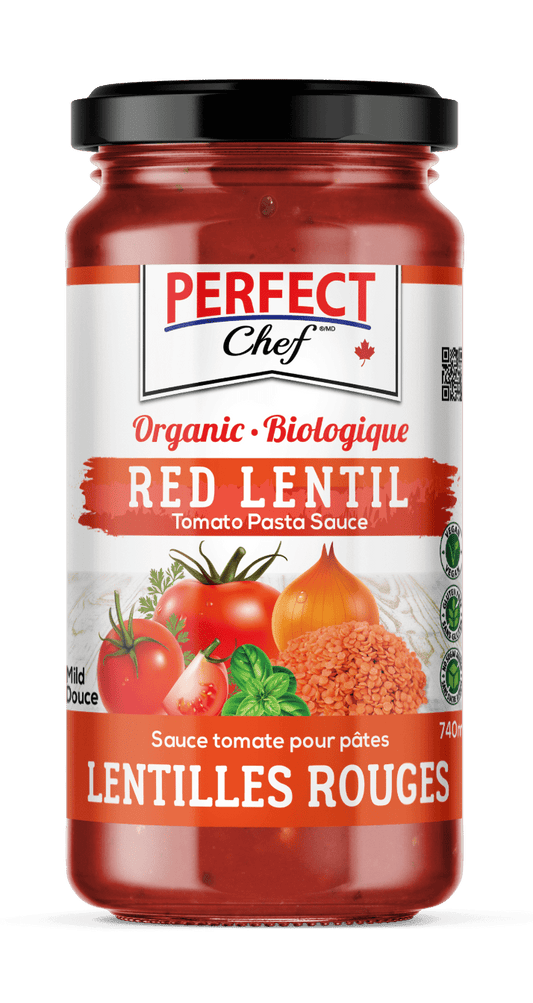 Perfect Chef Organic Red Lentil Pasta Sauce